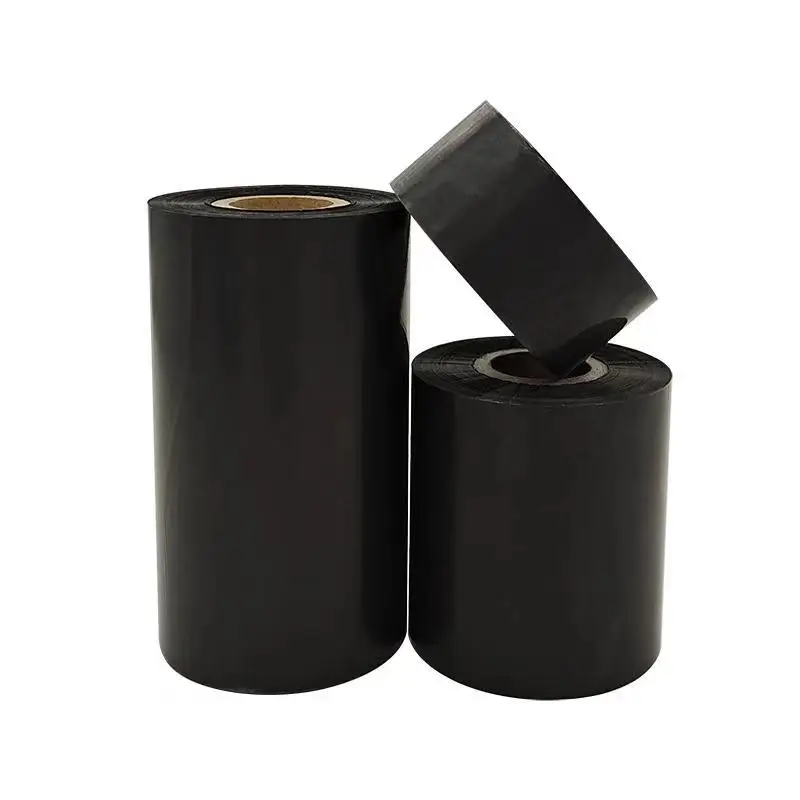 FINERAY Washable Printed Resin Barcode Ttr Ribbon 30mm 300m Thermal Transfer Ribbon For Satin Label