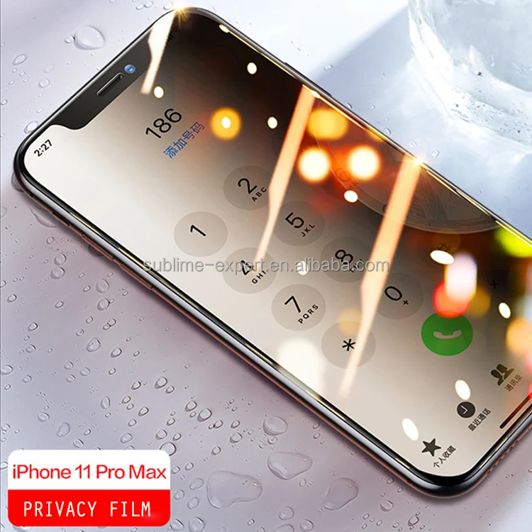  Секретная пленка с защитой от проникновения для Iphon защитная экрана Защитная ламинат