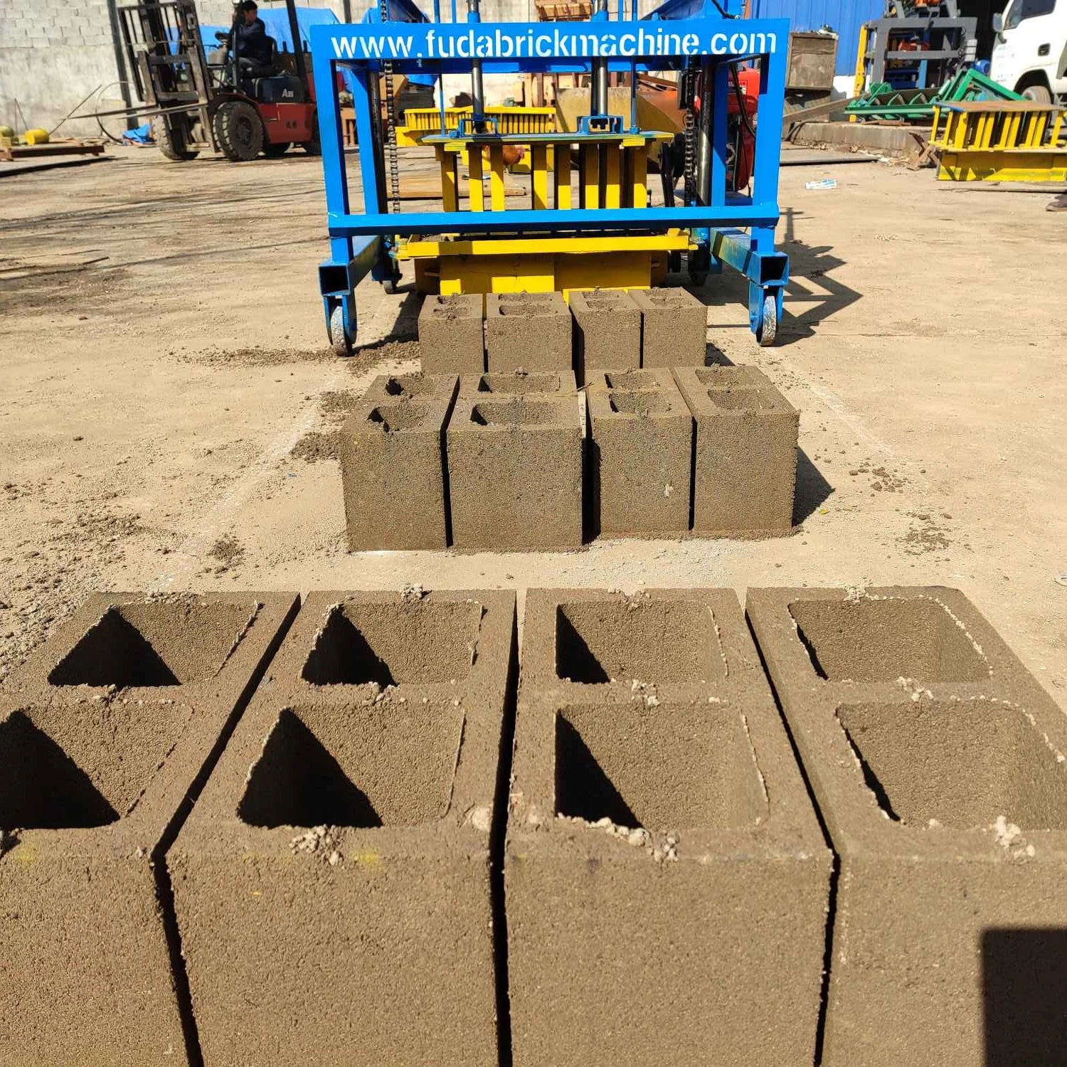 Diesel egg laying concrete block machine price interlocking Manual Brick Making Machinery