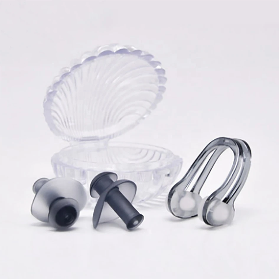 Wholesale Soft Anti-noise Ear Plug Cheap Earplug Earplugs And Nose  Clip For Adult Children Swimmers Diving 2024