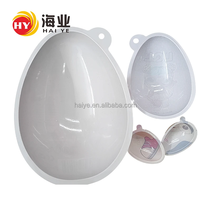 Chocolate Toy Kinder Surprise Egg Shaped Foo Grade Thermoplastic Blister PVC Sheet Packaging Film