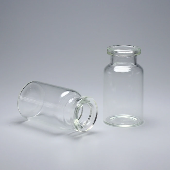10ml 10R Clear Pharma Packaging Injection Borosilicate Glass Bottle Vial