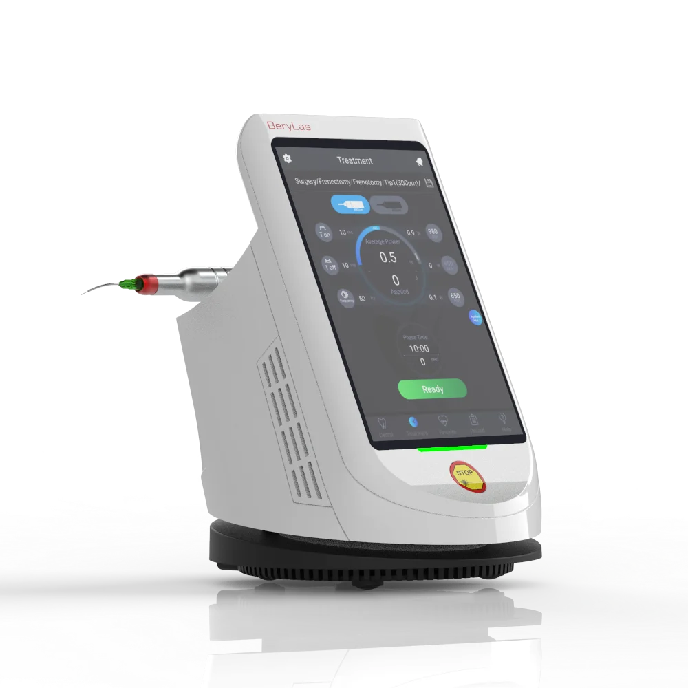 Portable Dental Laser equipment for soft tissue surgery & periodontics & endodontics & oral treatment