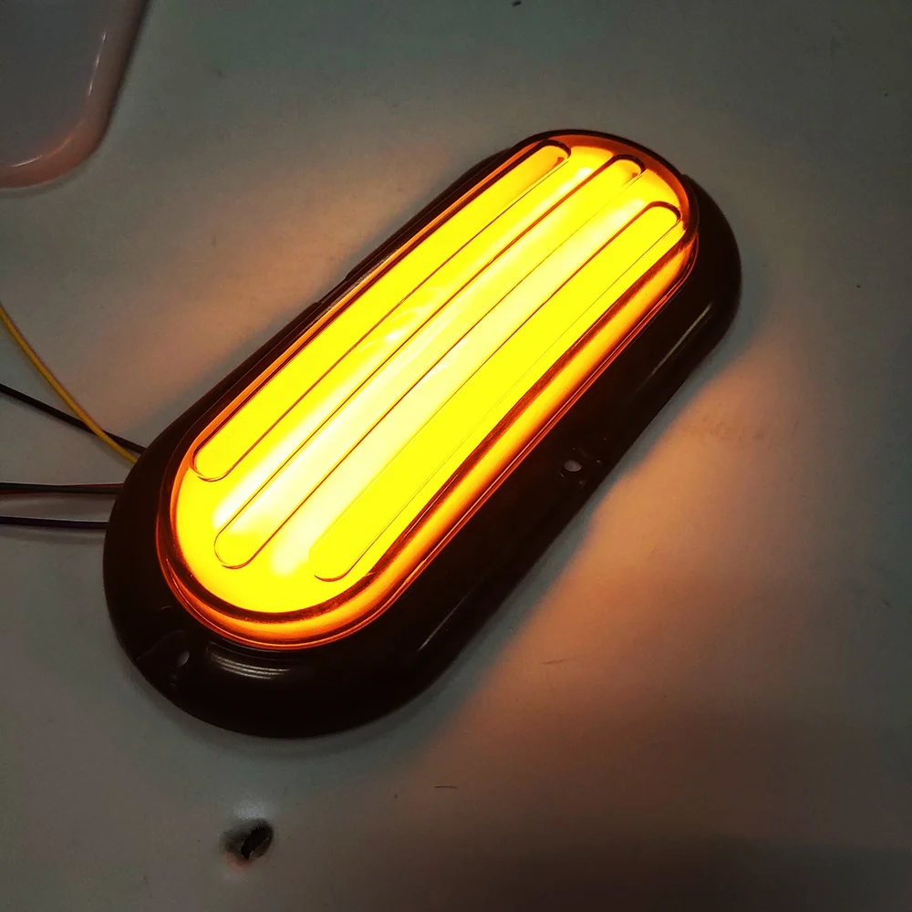 Universal attractive 10-30V Strobe Flashing LED tail lights For truck trailer Cars bus van RV caravan Pickup 4X4 Suv