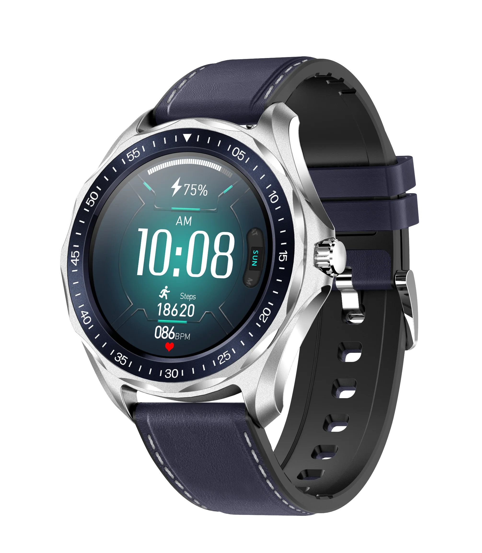 
OEM Fashion Multiple Sports Modes Light And Thin Body Strong Battery Life IP 68 Men Smart Watch Happy Sport Watch 