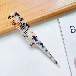 INS factory wholesale comb veil highlighting high frequency hair comb parting comb rat tail