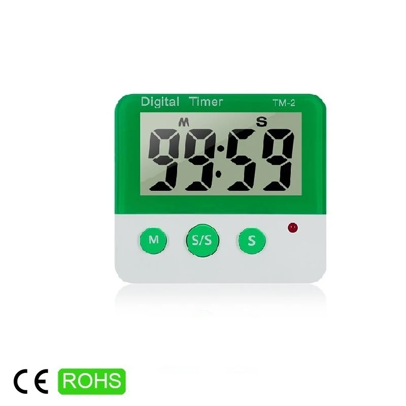Таймер обратного отсчета светодиодный индикатор сигнализации электрический цифровой таймер обратного отсчета для кухни