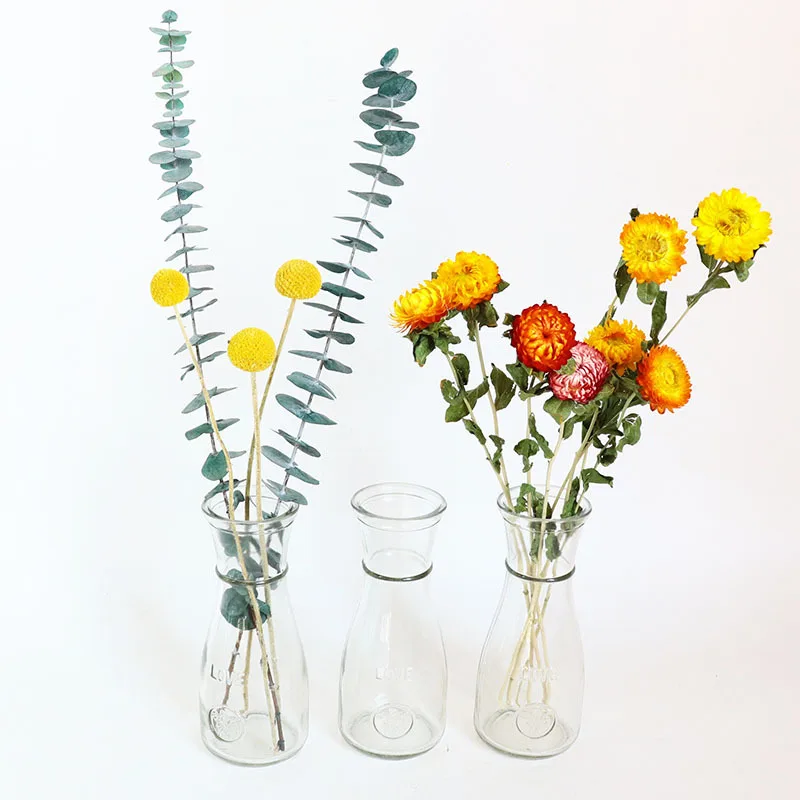 2023 Different Dried Flowers Natural Bouquet Real Touch Flower for Home Decor