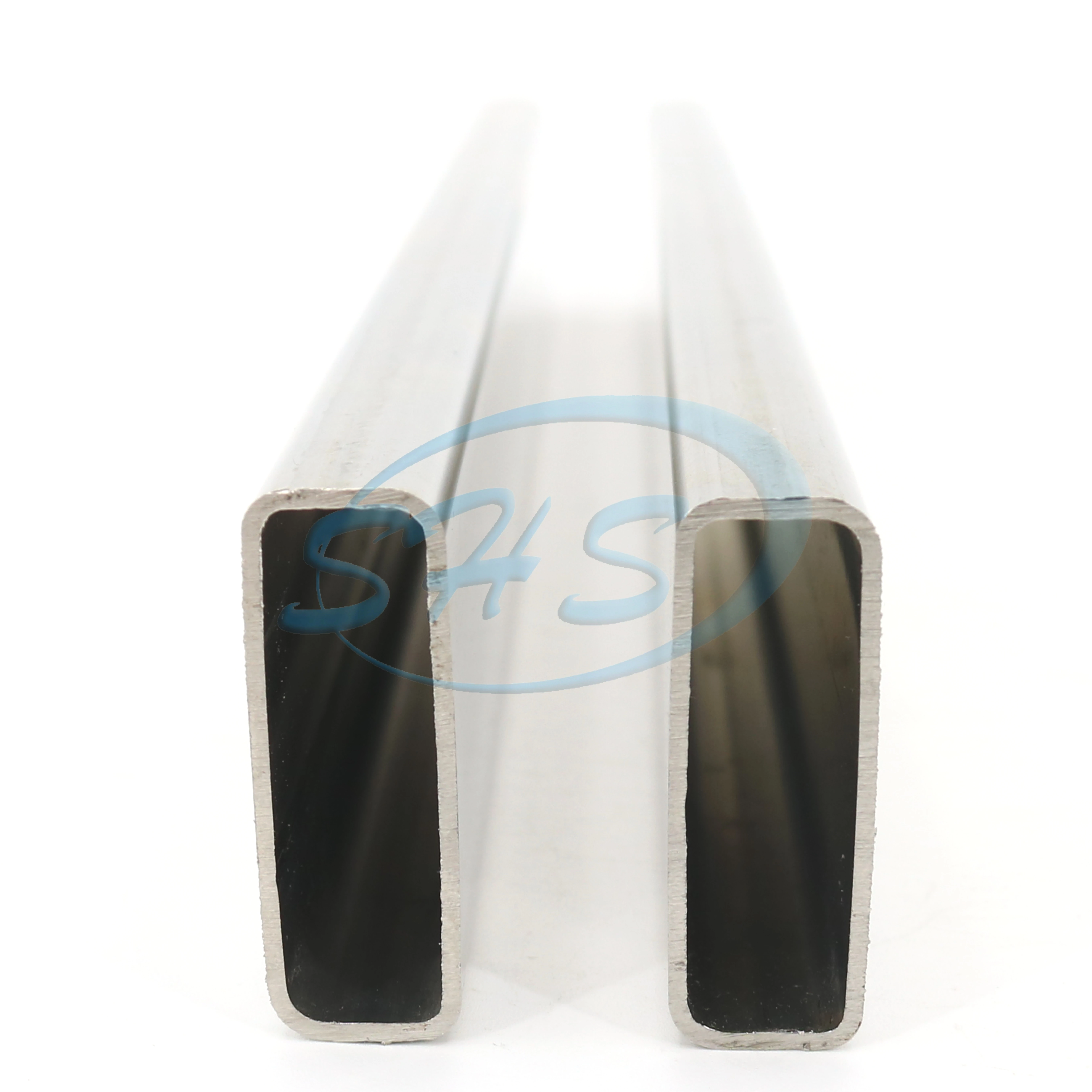 Customize AISI 201 304L 304 316L Stainless Steel Flat Pipes Tubes with Polishing Surface for Construction Furniture Decoration