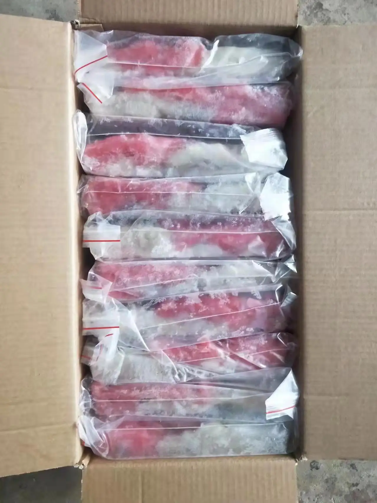 frozen Indian squid roe /indian squid egg / squid meat