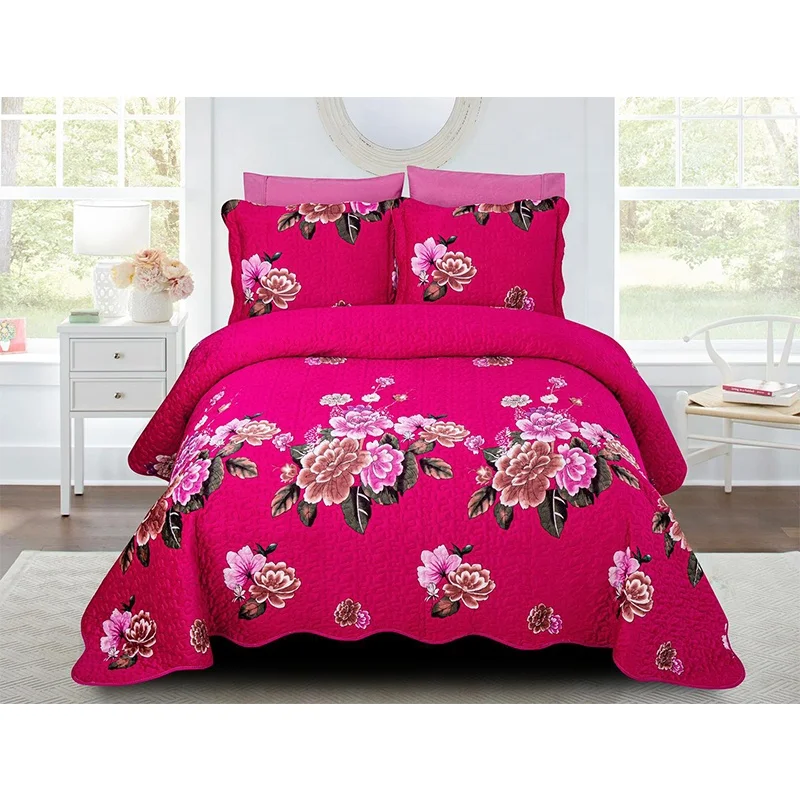 Wholesale Cheap Custom Comforter Reversible Printed 6 Piece Luxury Bedding California King Size Comforter Sets