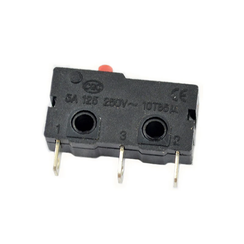 Микропереключатель kw12-a 3pin без ручки нормально открытый Закрытый Концевой выключатель KW12 сброс концевой выключатель 5a125v