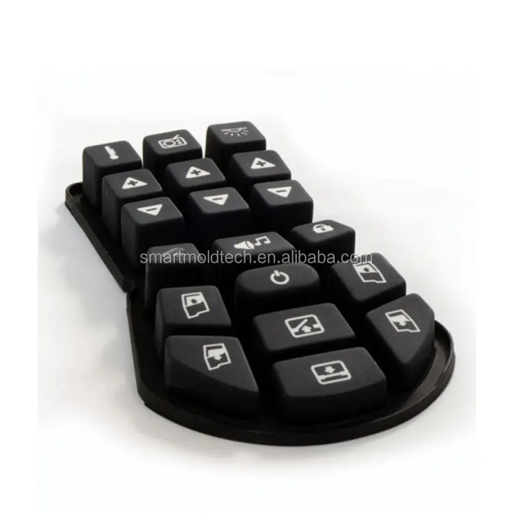 Factory Direct Custom Silicone Parts Product keyboard Grade Molded Silicone Rubber Parts