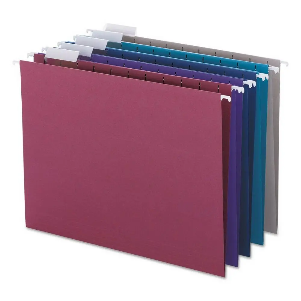 A4 fc letter size design color wall hanging file folder with clips