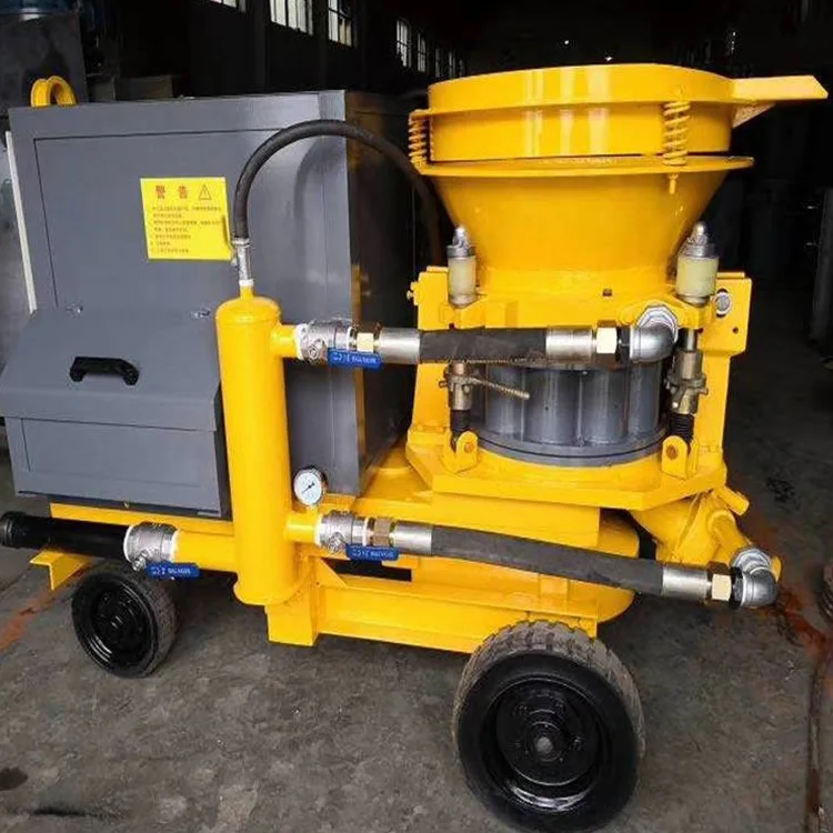 Shandong Aolai company produces pz-7 concrete shotcrete machine for slope reinforcement and wall