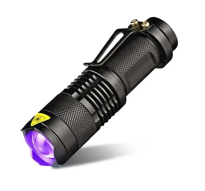 Pet Dog Stains Detecting Passport Money Cosmetic Checking 365nm LED Ultraviolet Black Light UV Flashlight