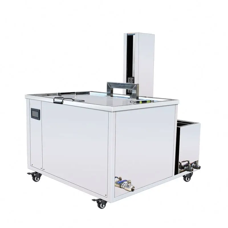 Ultrasonic Cleaner with Lifting System Customized Tank ODM  Lift For Wheel Rim Diesel Engine Cylinder Head Cleaning Machine