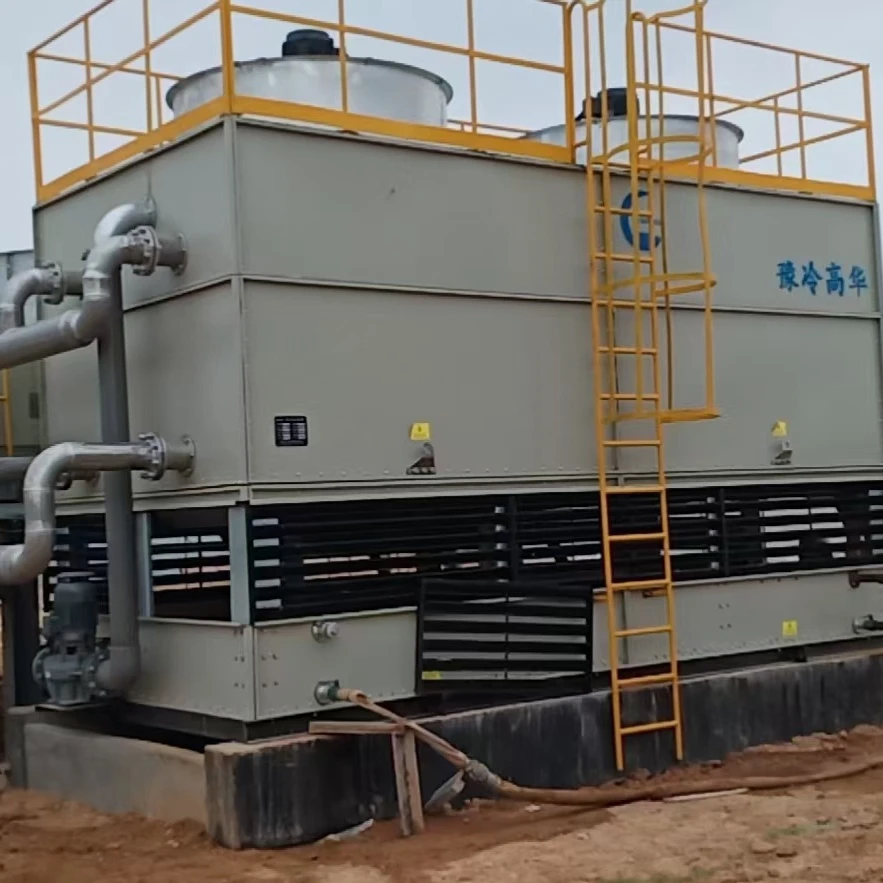 Электростанция Испарительный конденсатор теплообменная система воздушное охлаждение Водяное охлаждение