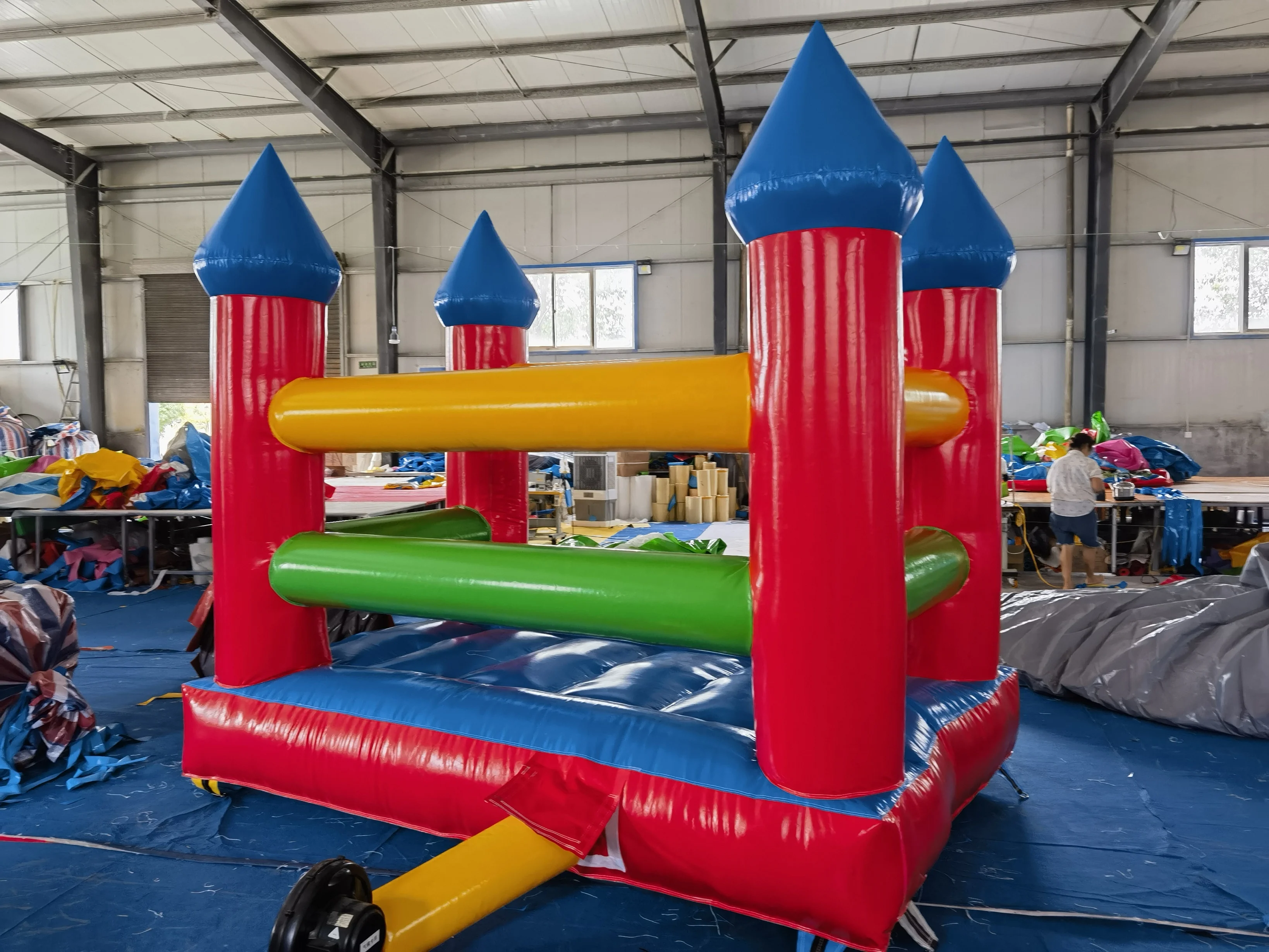 Factory direct sale 3m*3m inflatable castle bouncy castle bounce house for kids
