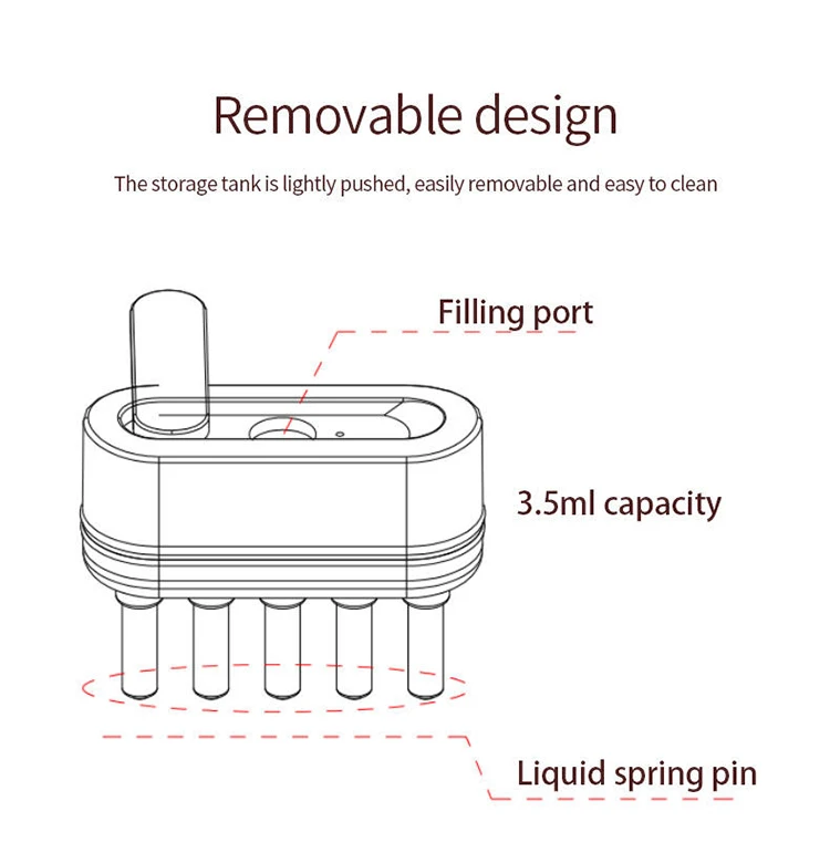 hair loss treatment  650nm red light therapy electric diode tonic brush vibration scalp laser hair growth comb