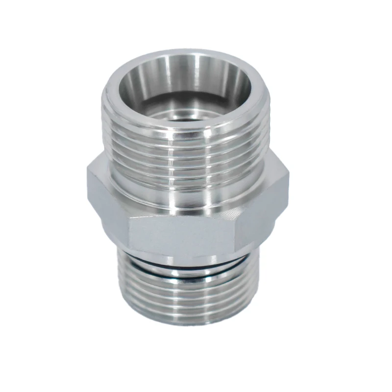 1CM Light-WD Metric G Thread with Sealing ED Ring 24 Degree Tapered Ferrule Hydraulic Fitting