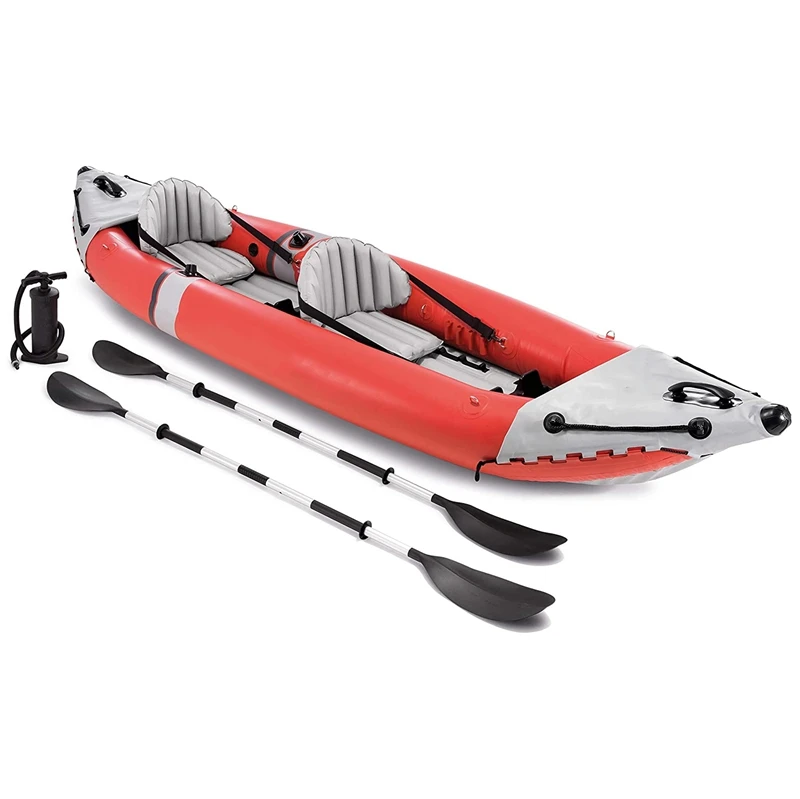 2021 Sea Canoe/Kayak 2 Person Inflatable Boats Canoeing Paddles,Fisher Kayak Float,Portable Kayaks for Sale (1600307641309)