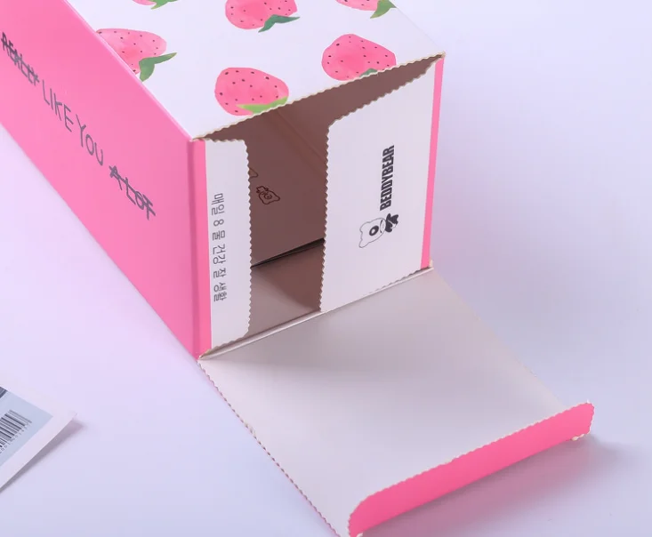 New product plastic girls cosmetic set children cosmetic toy packaging box,Personal Paper Material packaging box ---C0755