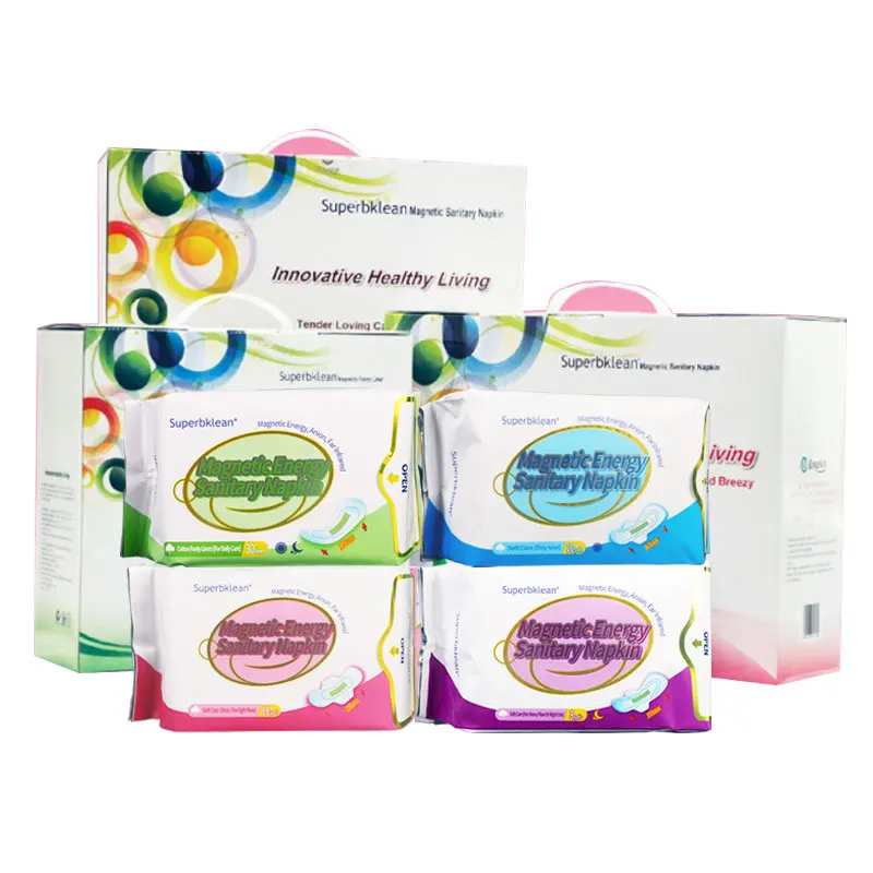 Longrich customizable panty liners female hygiene sanitary towel 300mm 8pcs extra care eco friendly bio b grade sanitary pads