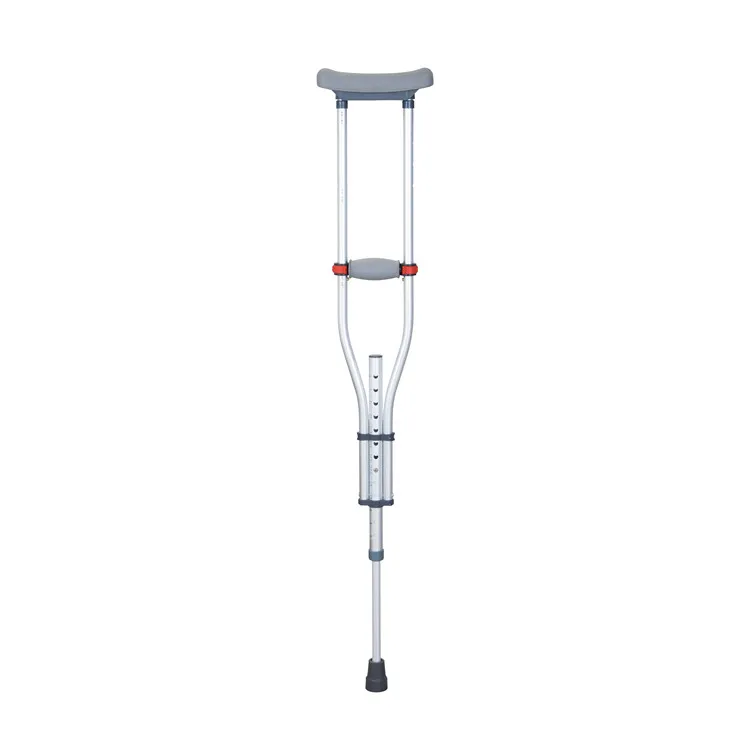 LQX adjustable old man people under arm cane elderly underarm axillary medical aluminum crutches disabled  for elderly people