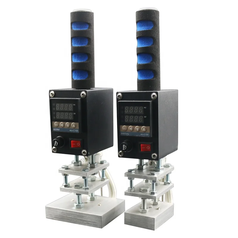 Hand Held Bronzing Machine Copper Mold Bronzing Wood Leather Coconut Logo Branding Portable Bronzing Machine Small