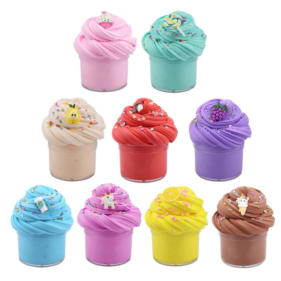 2021 Popularity Educational Kit Slime Making Kit Charms Glitter Accessories Toy Crystal Clear DIY Slime Kit for Kids