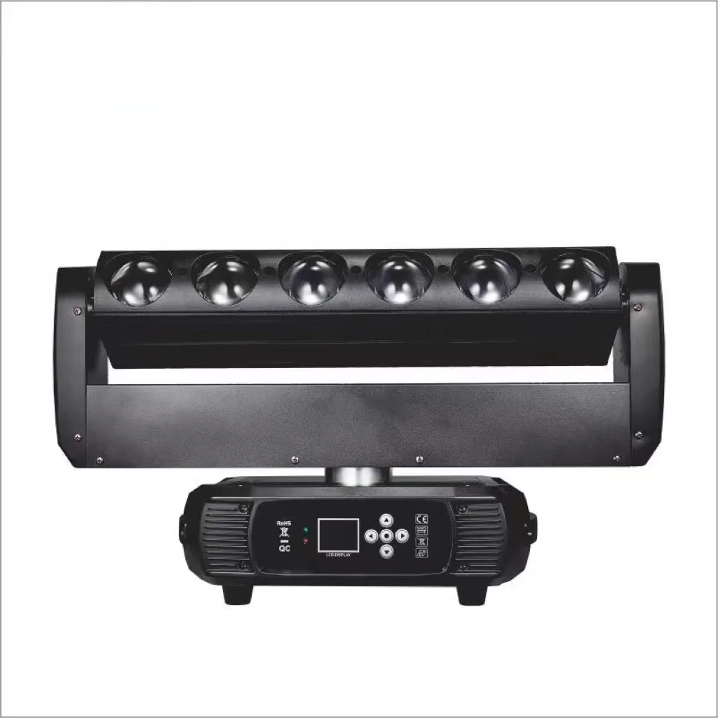 New arrive 6pcsx40W full color rgbw 4 in 1  led matrix light led matrix moving head light stage light