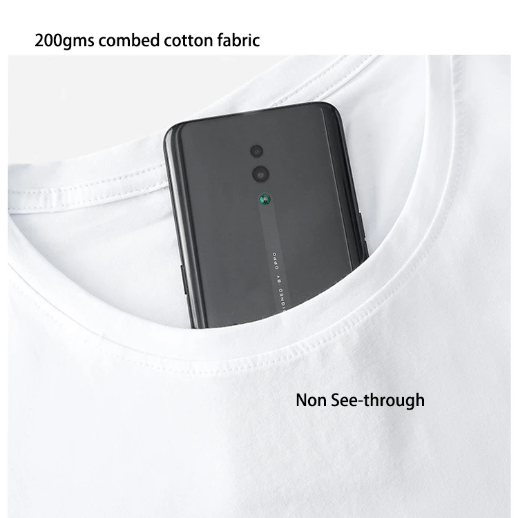 
Hot Sale Made In China Custom Logo100% Cotton Plain T-shirt Embroidery 