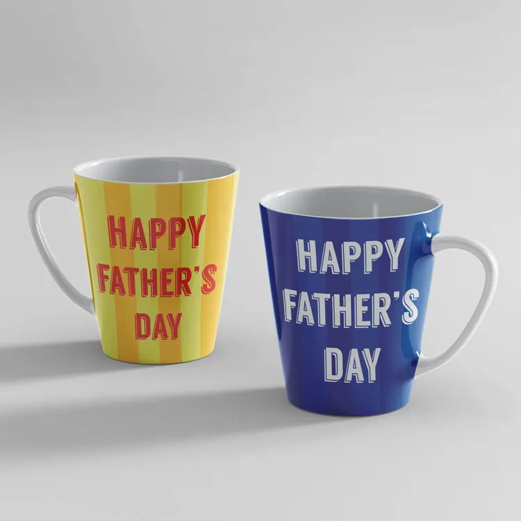 Wholesale Custom New Holiday Gifts Cartoon Paris Souvenir Ceramic Coffee Mug with Nice Quality