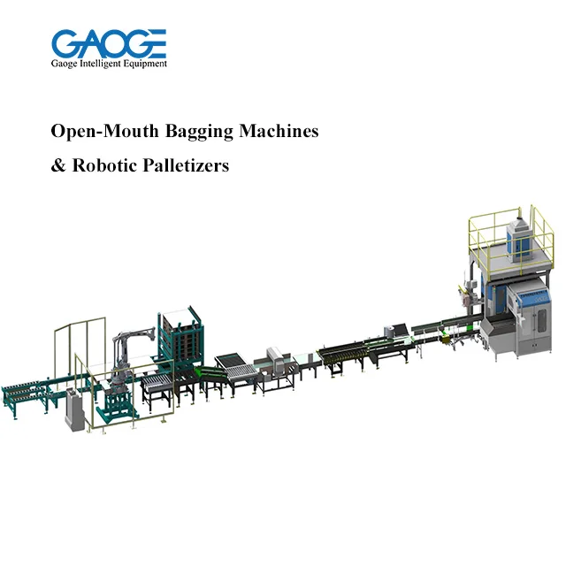 
Automatic 5kg to 25Kg Open Mouth Bags Building Material Bagging Packing Machine With Stainless Steel 