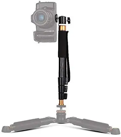 Алюминиевый монопод Bestshoot, селфи-палка 38 дюймов с мини шаровой головкой, 4 секции, для Gopro DLSR SLR Camera DV Camcorder Smartphone