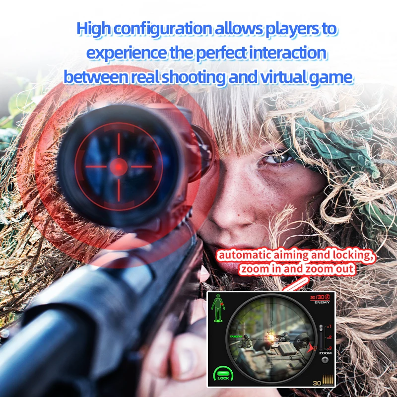 2024 New Hot Sale VR AR Agent 4 players Ar gaming equipment shooting gun play vr 9d vr gun shooting Arcade shooting game machine