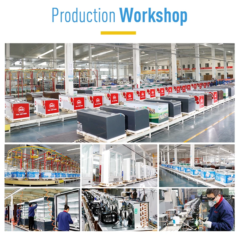 Sliding Curved Glass Door Top Ice Cream Display Chest Freezer Small Chest Freezer