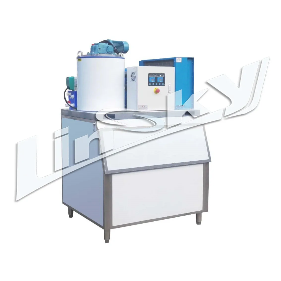 Ice flake machine 500 kg air cooler ice maker