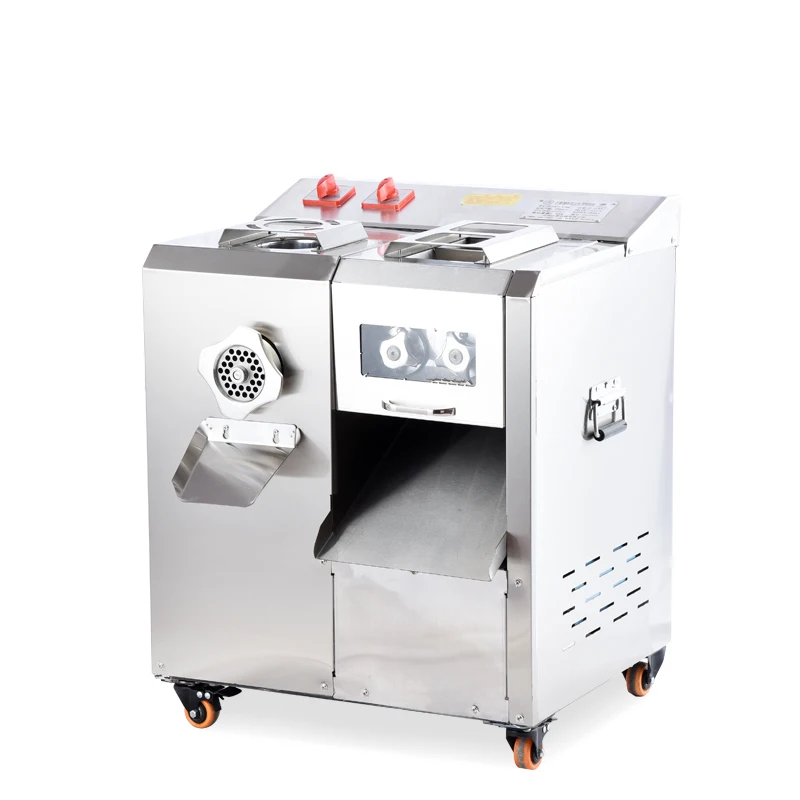 Multi Function Stainless Steel Fully Automatic Commercial Electric Fresh Meat Strip Mincer Cutter Cutting Slicing Slicer Machine (62257920693)