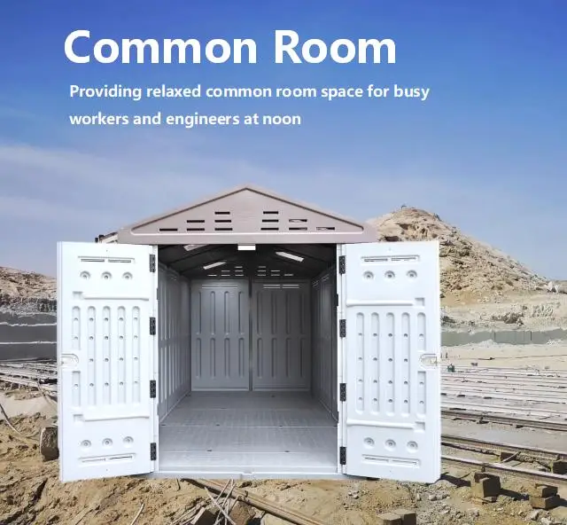 Toppla Popular Building Industrial Shed Construction for Office sheds storage outdoor waterproof