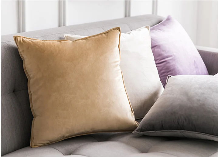 Fabric Sublimation Washable 100% Cotton Solid Colour Pillow Case