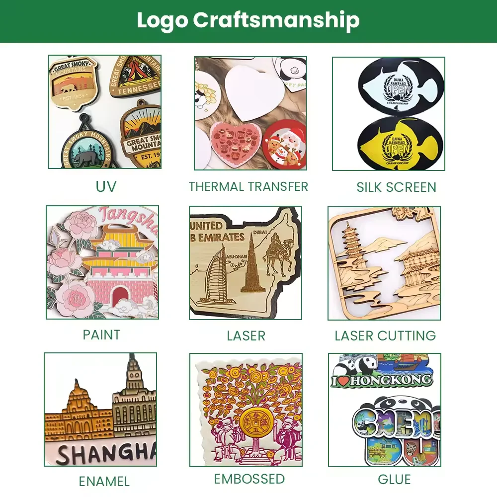 Wholesale Promotional Fridge Magnets Blank Sublimation Magnets for Custom Designs as Giveaway Item