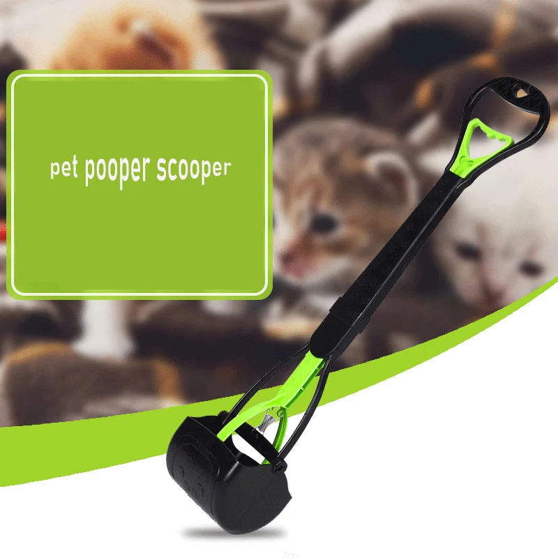 Горячая Распродажа домашних животных корма Grabber выбора портативный пластиковый Pet Корма забрать туалет собака Pooper для