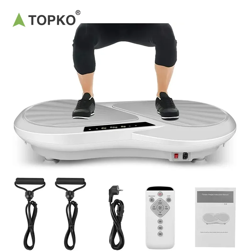TOPKO High Quality Burning Fat Foot Shaker Vibration Machine Exercise Machine Multifunctional Vibration Fat Reducing Machine