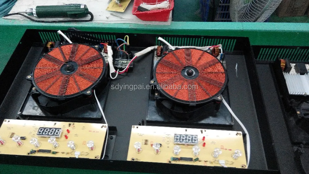 Кухонная техника CB Встроенная двойная плита электрическая индукционная