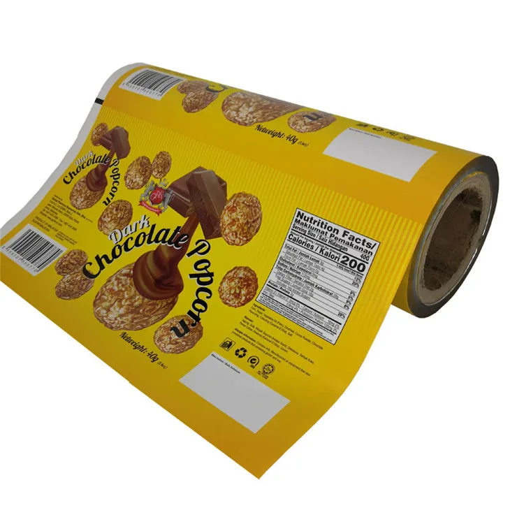 
 2021 Hot sale custom printing 100% food grade BPA Free Eco friendly laminated plastic food packaging aluminum foil mylar film  