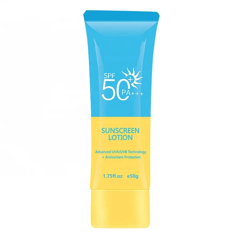 Солнцезащитный крем OEM UV SPF 50 + PA +++ без спирта и парабенов