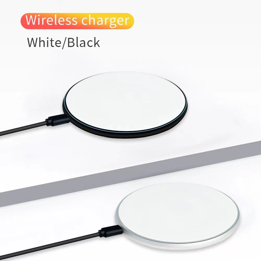 Sublimation Wireless Charger Pad  Blank Customization 10W  Fast Charge Pad Compatible with iPhone, Samsung, QI-Enabled Devices