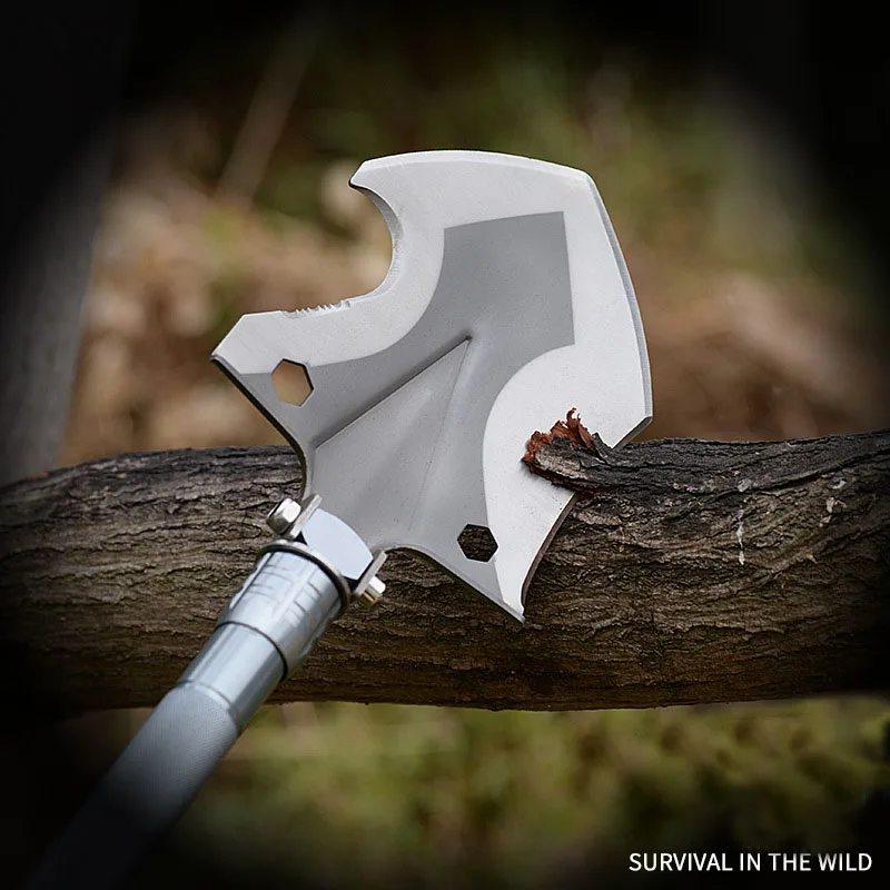 Multifunction Hiking Outdoor Shovels Garden Hoe Digging Tool Kit Camping Shovel Survival Folding Shovel